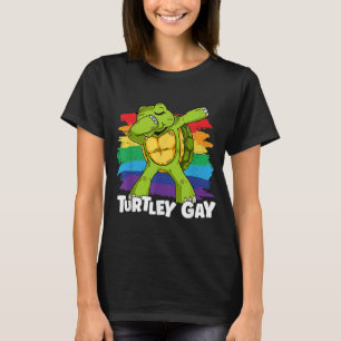 T-shirt Turtley Gay pride Rainbow Flag communauté LGBT