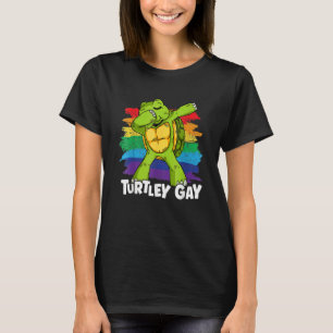 T-shirt Turtley Gay pride Rainbow Flag Lgbt Community Lgbt