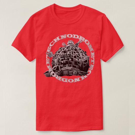 T-shirt Turttes Technodrome Grey (Design devant)