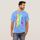 T-shirt Tuscaloosa Alabama Map Rainbow (Devant entier)