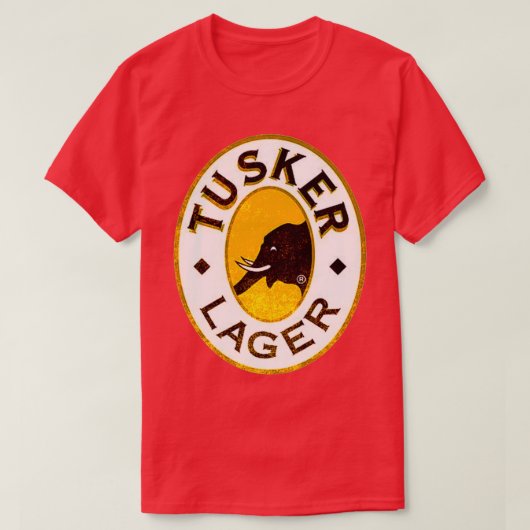 T-shirt Tusker lager Long (Design devant)