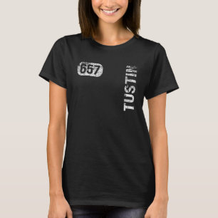 T-shirt Tustin California 657 Indicatif régional Vintage R