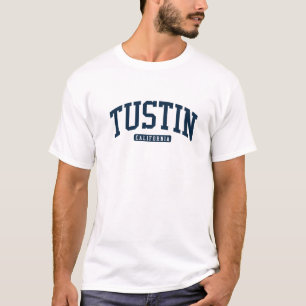 T-shirt Tustin California CA College University Style Navy
