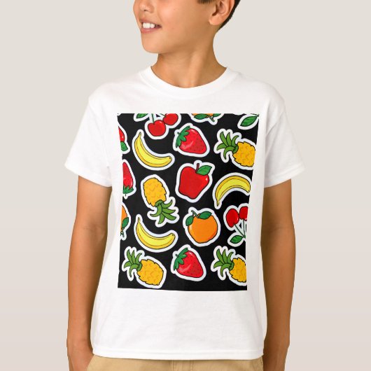 T-shirt Tutti frutti, chemise (Devant)