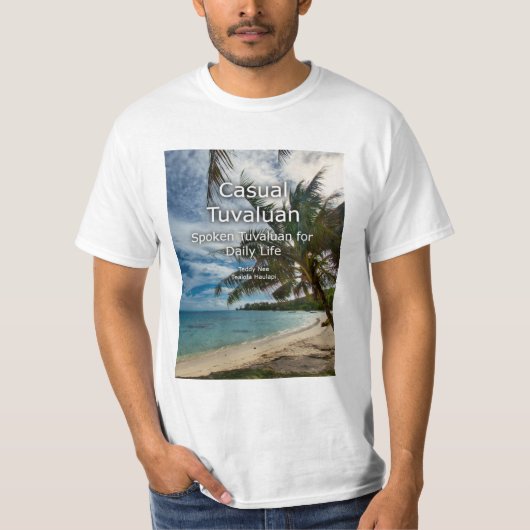 T-shirt Tuvaluan décontracté (Devant)