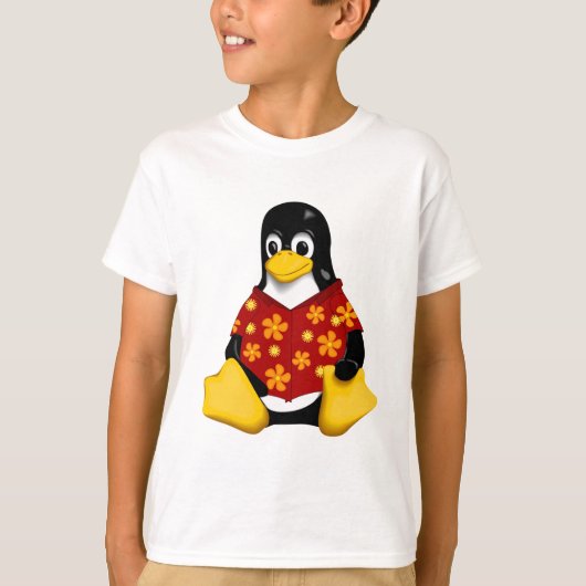 T-shirt Tux décontracté (Devant)