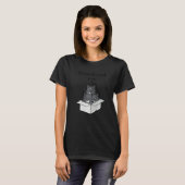 T-shirt Tuxedo Cat Mom Cute (Devant entier)