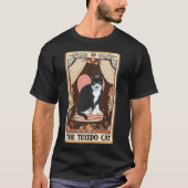 T-shirt Tuxedo Cat Tarot Card Tuxedo Cat Tuxedo Mom Ca (Devant)
