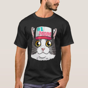 T-shirt Tuxedo Chat 1 Maman Kitten Fête des mères