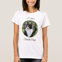 Tuxedo Chat dans la peinture de fenêtre Art animal