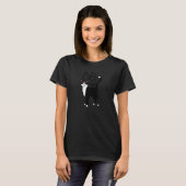 T-shirt Tuxedo Chat Maman mignonne (Devant entier)