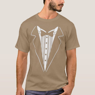 T-shirt tuxedo Print4u Tuxedo Funny Mens Nouveauté Plaisan