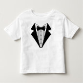T-shirt Tuxedo Toddler (Devant)