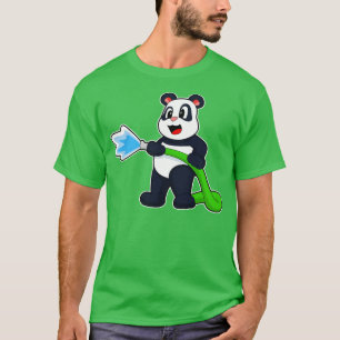 T-shirt Tuyau de pompier Panda Firefighter