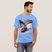 T-shirt Tuyaux à neige pour chien (Devant entier)