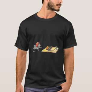 T-shirt Tuyaux de risque pour les pièges de souris de cour