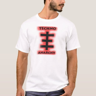 T-shirt TV psychique, anarchie de techno