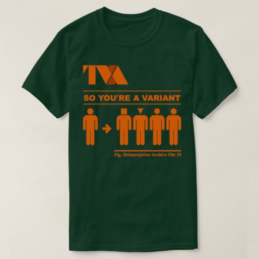 T-SHIRT TVA VARIANT (Design devant)