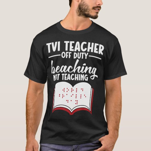 T-shirt Tvi Teacher Appreciation My Heart Visually Impaire (Devant)