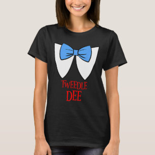 T-shirt Tweedle Dee Costume Halloween Fairytale Caractère
