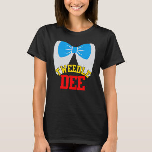 T-shirt Tweedle Dee Dum Correspondant Costume Halloween Po
