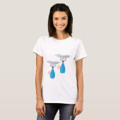 T-shirt Tween BOYs - Funny pregnancy design (Devant entier)