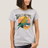 T-shirt Tweet Dreams - Parakeet (Devant)