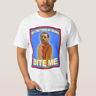 T-shirt tweeter de weiner