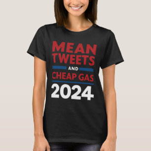 T-shirt Tweets méchants et essence bon marché Vote Pro Tru