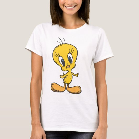T-shirt TWEETY™ Armoiries ouvertes (Devant)