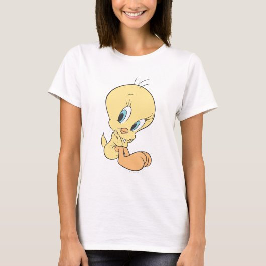 T-shirt TWEETY™ Dans Les Nuages Pose 9 (Devant)