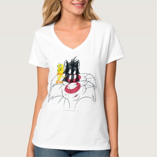 T-shirt TWEETY™ En action Pose 12 (Devant)