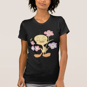 T-shirt TWEETY™ Fleurs roses violettes