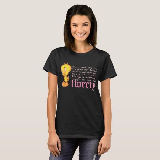 T-shirt Tweety "I Am A Sweet Little Bird" (Devant entier)