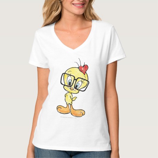 T-shirt TWEETY™ Nerdz (Devant)