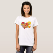T-shirt TWEETY™ - Oiseau de l'amour (Devant entier)