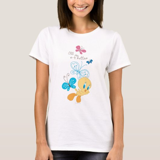 T-shirt TWEETY™ "Tout battement A" (Devant)
