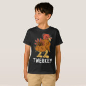 T-shirt Twerkey Twerkey Turquie Fun Dancing Turquie Thanks (Devant entier)