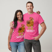 T-shirt Twerkey Twerking Dinde Drôle de Dinde de Danse Mer (Unisexe)