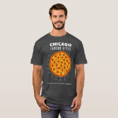 T-shirt twHistory Regional Pizza Chicago Tavern Style (Devant entier)