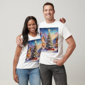T-shirt Twilight Christmas Village – Holiday Magic Under t (Unisexe)