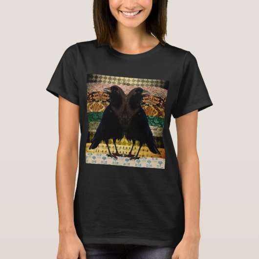 T-shirt Twin Crows Art (Devant)