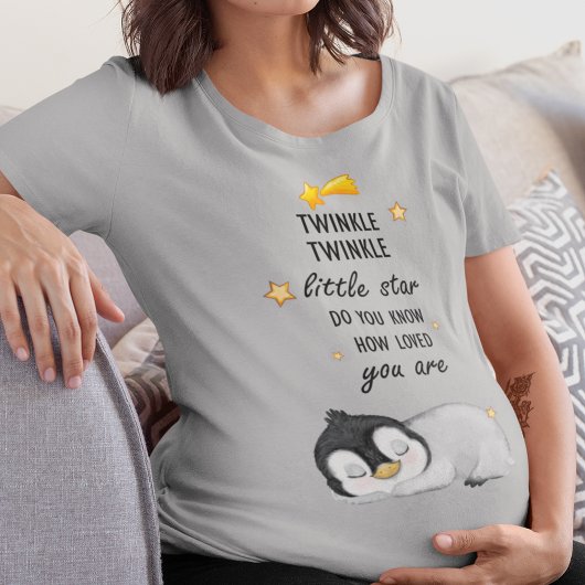 T-shirt Twinkle, Twinkle Little Star pour Sleep Penguin T-