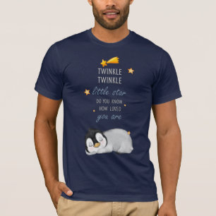 T-shirt Twinkle, Twinkle Little Star pour Sleep Penguin Ta