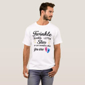 T-shirt Twinkle Twinkle.Little.Star Seulement Je Connais G (Devant entier)
