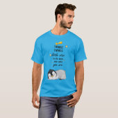 T-shirt Twinkle, Twinkle Little Star Super mignon Penguin (Devant entier)
