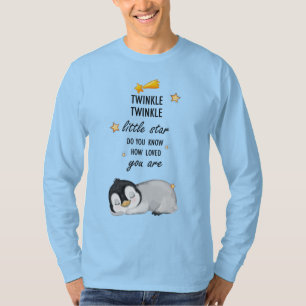 T-shirt Twinkle, Twinkle Little Star Super mignon Penguin