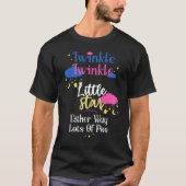 T-shirt Twinkle Twinkle Petites Étoiles D'Une Manière Ou D (Devant)