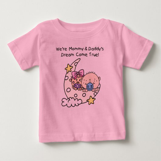 T-shirt Twins Mommy et Daddy's Dream (Devant)