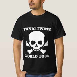 T-shirt Twins toxiques, tour du monde